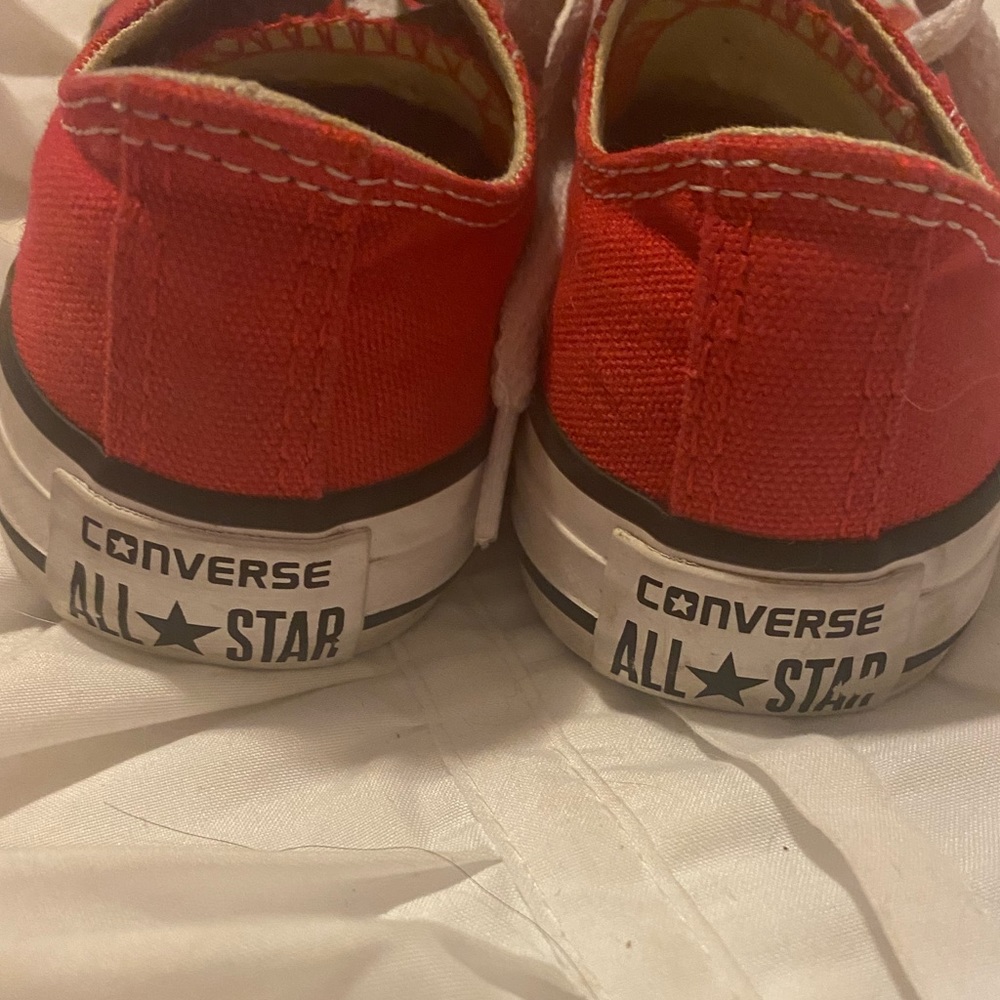 Red converse